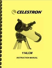 Celestron 114 LCM Telescope OWNER'S INSTRUCTION MANUAL