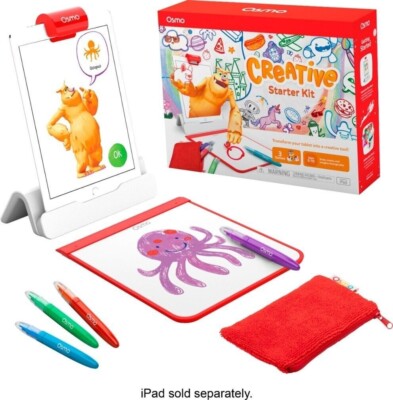 Osmo - Creative Starter Kit for iPad (New Version) Ages 5-10