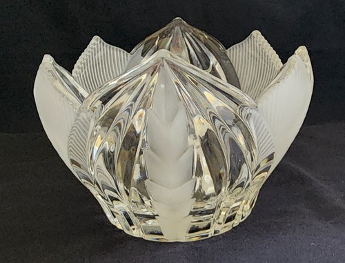 Cuenco de Cristal Hoja Esmerilada Cuenco de Cristal Novellette II Cristal Transparente 8" Porción - Imagen 4 de 12