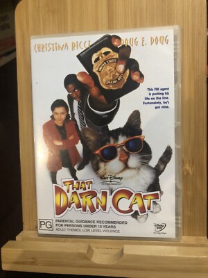 THAT DARN CAT DVD - Christina Ricci, Doug E Doug Region 4 Rare