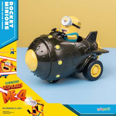 Yolopark - Despicable Me 4 - Rocket Minions - Friction Car (7192)