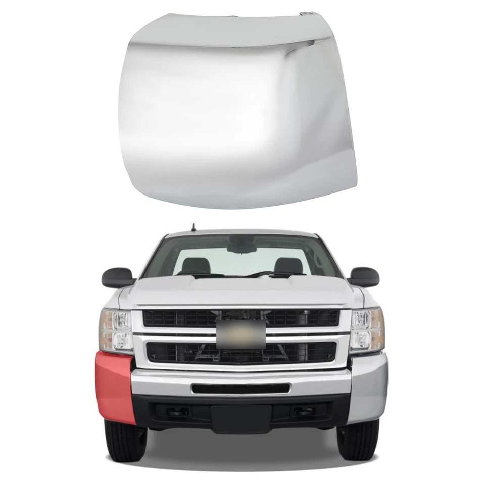 Parachoques delantero derecho 15839254 para 07-12 Chevrolet Silverado 2500 HD 3500 HD Foto 2 de 4