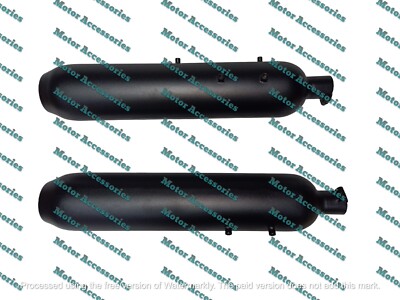Passend für Royal Enfield Shotgun 650cc Edelstahl Hurricane Schalldämpfer Sch...
