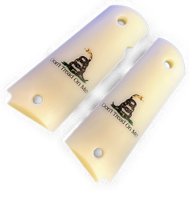 1911 Grips fits Colt Tisas, Rock Island, Clones Faux Ivory 