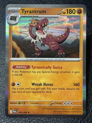 Tyrantrum 045/088 - Holo Rare - Pokémon TCG: Perfect Order