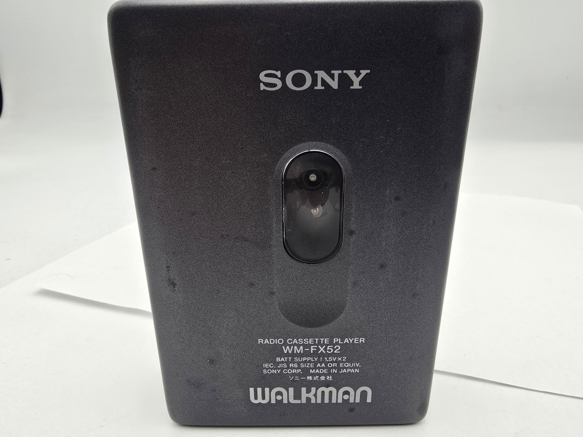 Sony Walkman WM-FX52 Cassette Player (For Parts) | eBay