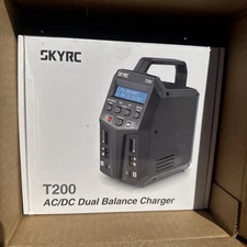 SKYRC T200 AC/DC Lipo Battery Balance Charger Discharger for RC Car Battery