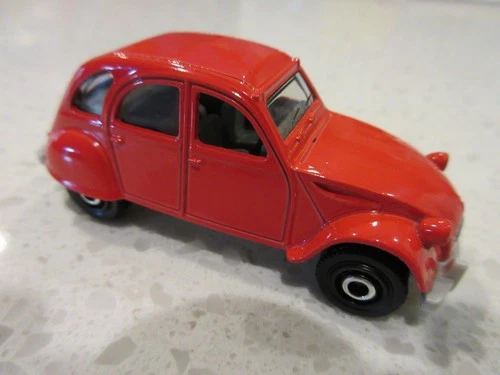 2025 Matchbox Citroen 1970 Citroen 2CV RED 1:64 Diecast Toy Race Car