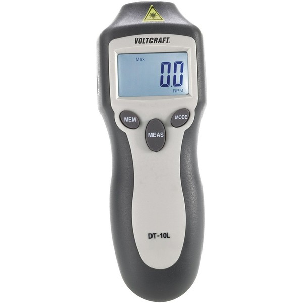 Voltcraft DT-10L Drehzahlmesser 2 - 99999 U/Min-image