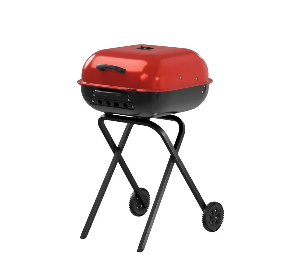 Red Charcoal Medium Barbecues, Grills & Smokers for sale | eBay
