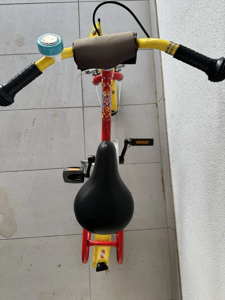 Puky 12 Zoll Kinderfahrrad  rot gelb - Bild 2 von 4