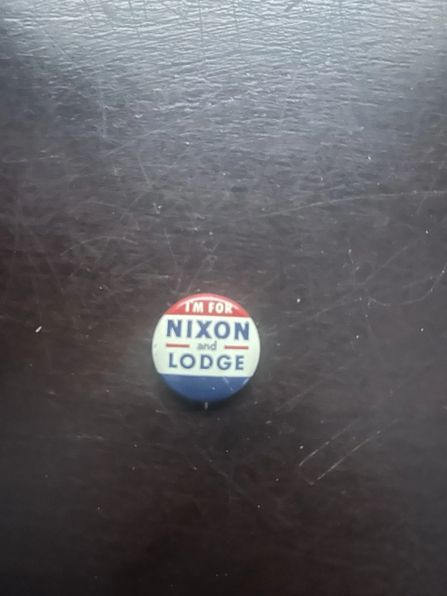 Nixon Lodge Campaign Button for sale | eBay