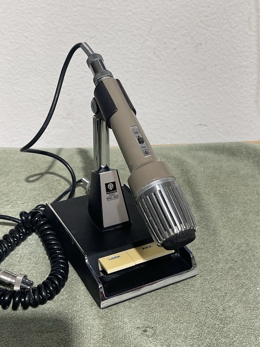 Kenwood Mc-50 MC50 Desk Microphone Mic for sale online | eBay