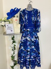 Veni Infantino BNWT Small Size 16 Mother of Bride Groom Dress & Hatinator