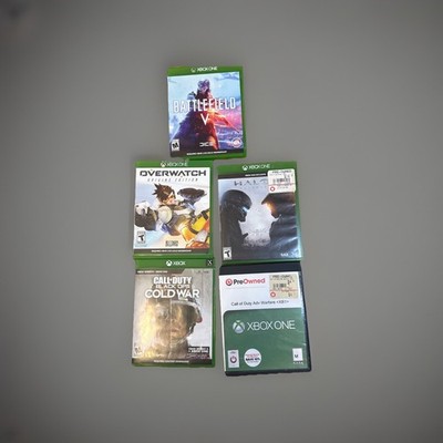 Lot Of 5 Xbox One Games With Cases