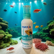 Top Fin ReadyStart Nitrifying Bacteria Starter 8 fl oz Aquarium Water Treatment