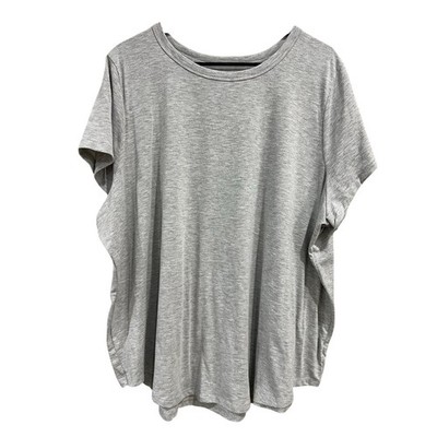 SO Gray Butter Soft Tee Juniors Plus Size 3XL