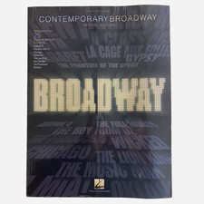 Contemporary Broadway Revised Edition Songbook Piano/Vocal/Guitar Hal Leonard