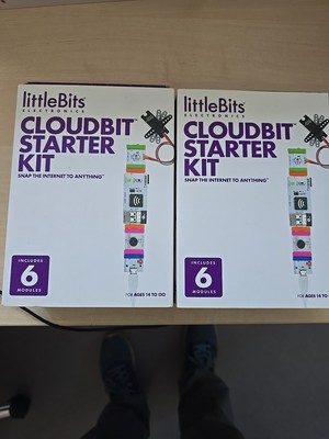LittleBits electronics Cloudbit Starter Kit 6 Module Neu und OVP