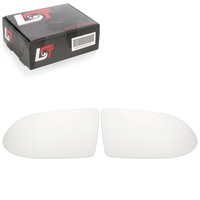 2X Spiegelglas Links Rechts Zum Kleben AsphäRisch Konvex FüR Opel Zafira A F75