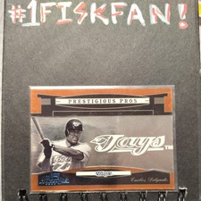 Carlos Delgado - 2005 Playoff Prestige Prestigious Pros #PP-99 Orange #ed /500