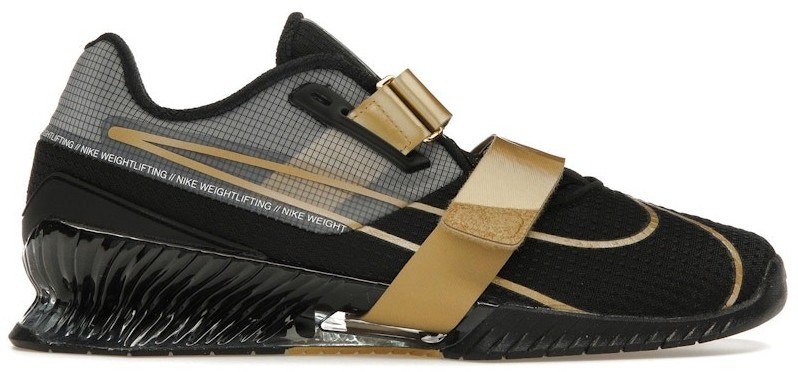 Nike Romaleos 4 Black Metallic Gold for Sale | Authenticity