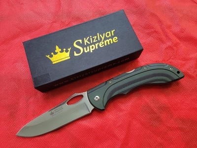Kizlyar Supreme Dream KK0166 Large Lockback Pocket Knife  - New in Box - NOS