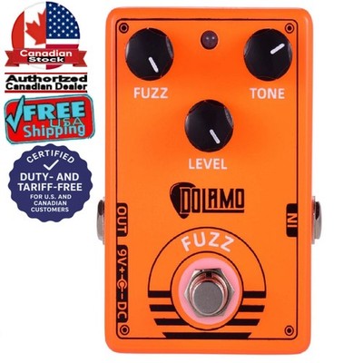 Dolamo FUZZ D-2 Guitar Effect Pedal with True Bypass for Electric Guitar NEW!