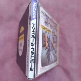 PC Engine Hu Card TV Sports Football