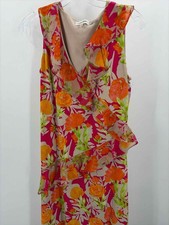 Pre-Owned Calvin Klein Pink Size Small Maxi Sleeveless Dress