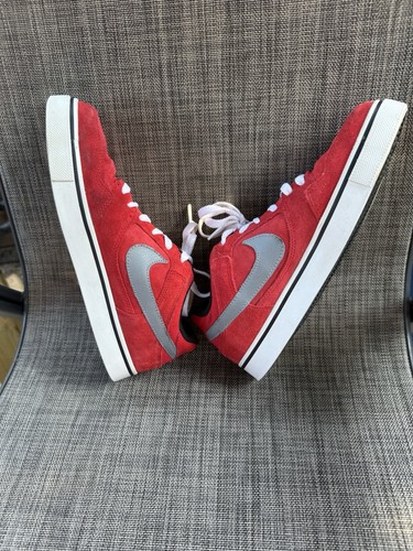 Nike SB Paul Rodriguez 2.5 Red Suede  Mens Size 8 - Picture 2 of 11