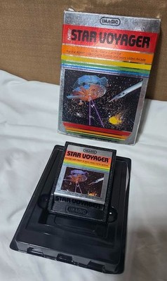 Vintage Star Voyager Video Game for Atari 2600 / 1982 / Cartridge is MINT