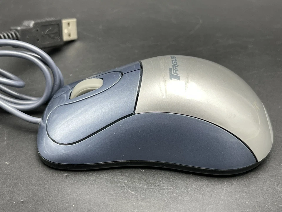 Targus Wired Mouse Gray Model PAUM004 - Image 3 of 4