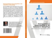 Patricia Seifert | Demografiefeste Personalpolitik In Der StationäRen...