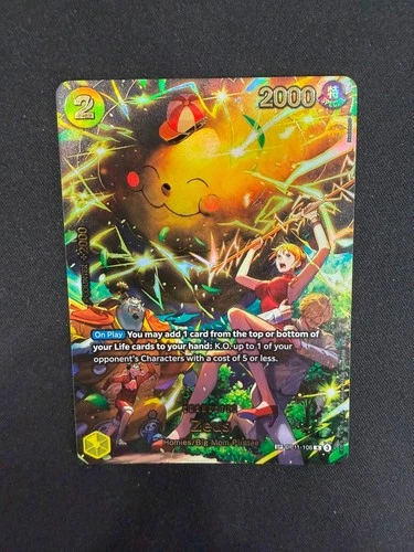 One Piece Card Zeus OP11-106 Alternative ENG English Near Mint Nami
