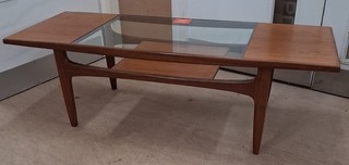 Mid century modern 1960’s long John coffee table in gplan style CS N44