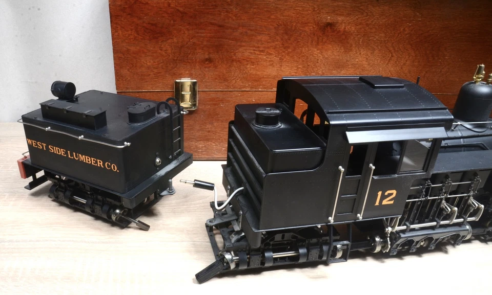 LGB/Aster 20821 US-Waldbahn-Lok Shay der West Side Lumber / Spur G - Bild 4 von 4