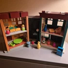 Vintage 1970s Fisher Price Sesame Street  Playset 90%  Complete NICE!