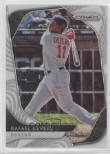 2020 Panini Prizm Tier II White Wave Prizm Rafael Devers #173 8d2