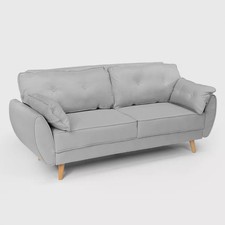 Divano letto clic clac 3 posti design nordico reclinabile in tessuto Fortaleza