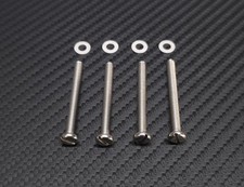 4x Unterlegscheiben 4x Schrauben für Thorens TD125 Plinth & Chassis Befestigung