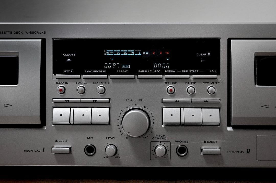 動作良好 TEAC ダブルオートリバース カセットデッキ W-890R Amazon.co.jp: TEAC カセットデッキ ダブルオートリバース