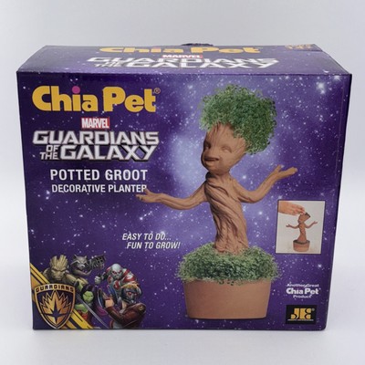 Marvel Guardians of the Galaxy Potted GROOT Chia Pet Handmade Decorative Planter