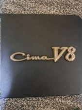 CIMA Emblem Vintage Badge Used Collectible