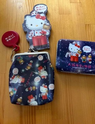 Sanrio Osaka Kitty Story 3-Pc Set 2000 Heisei Retro Vintage Japan Rare