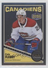 2019-20 O-Pee-Chee Platinum Retro Rookie Cale Fleury #R-99 0qr0