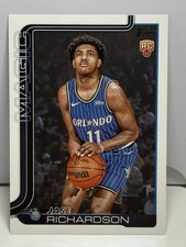 2025 Topps NBA #225 BASE RC ROOKIE JASE RICHARDSON MAGIC