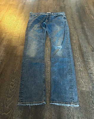 Hilfiger Denim Tommy Hilfiger Sidney Herren Jeans Regular Stretch Blau W34 L34