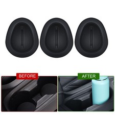 6x Universal Car Drink Water Cup Bottle Holder Limiter Stopper Accessories Black