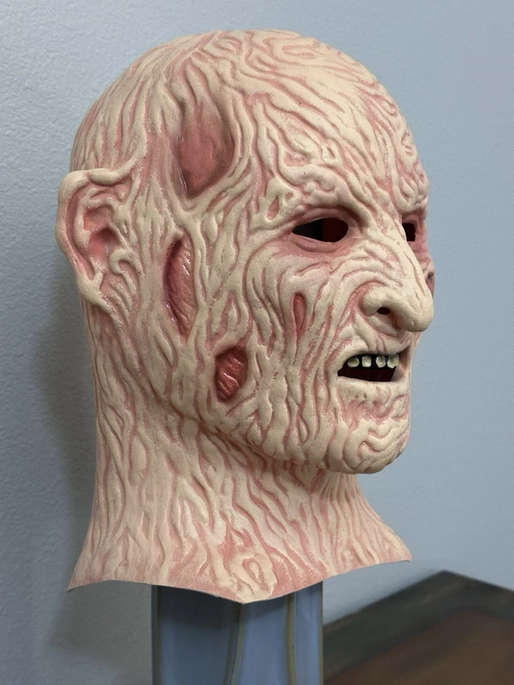 Don Post Freddy Krueger Mask Nightmare on Elm Street 1984 Trick or Treat Studios - Image 3 of 4